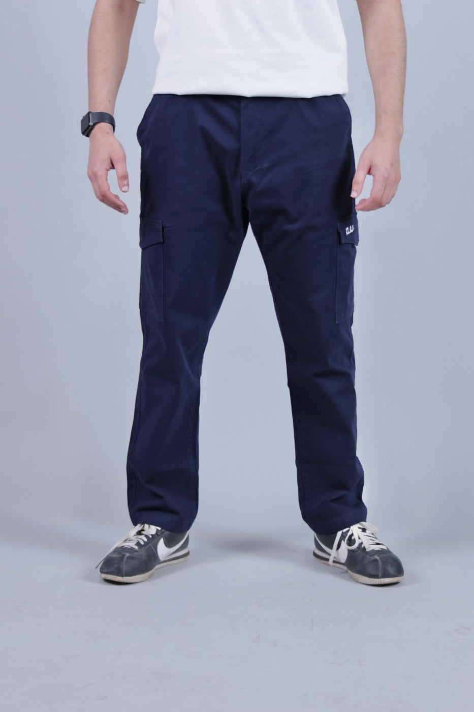 navy blue cargo pant