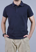 navy blue polo tshirt