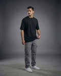 Plain oversized black