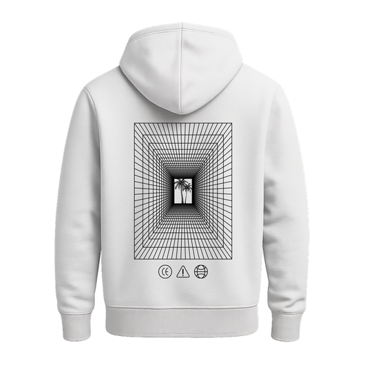 Interdimensional palm tree hoodie